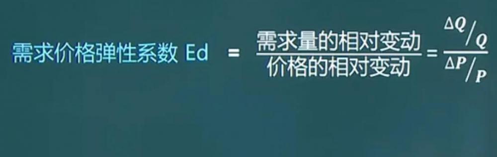 价格弹性公式（弹性1）