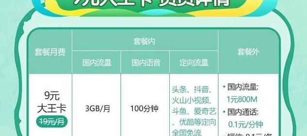 联通套餐价格表（移动联通电信各有哪些实惠的流量套餐）