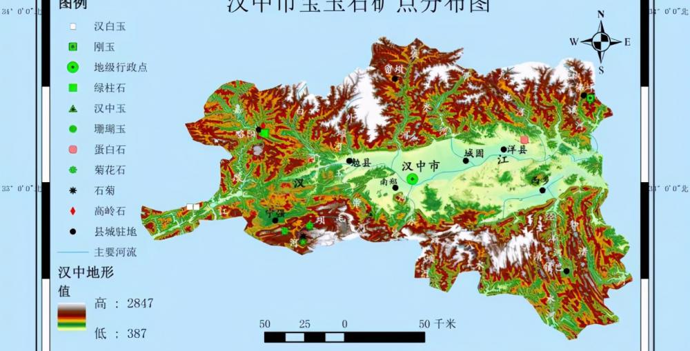 蛋白石原石图片及价格（陕西汉中地区的玉石资源）