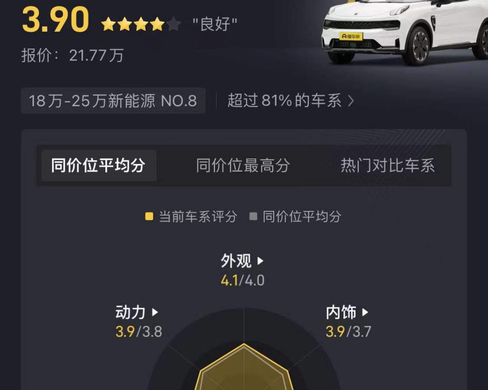 新能源汽车的价格（（八）