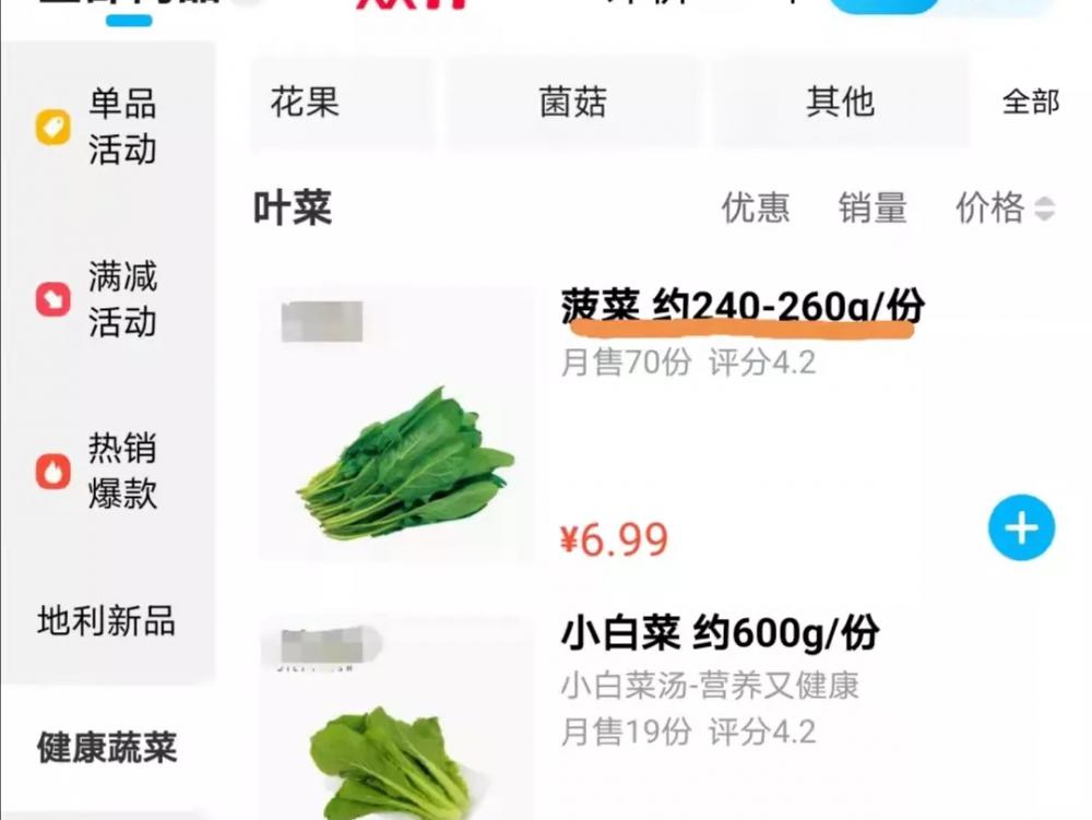 西兰花价格（菜比肉贵）