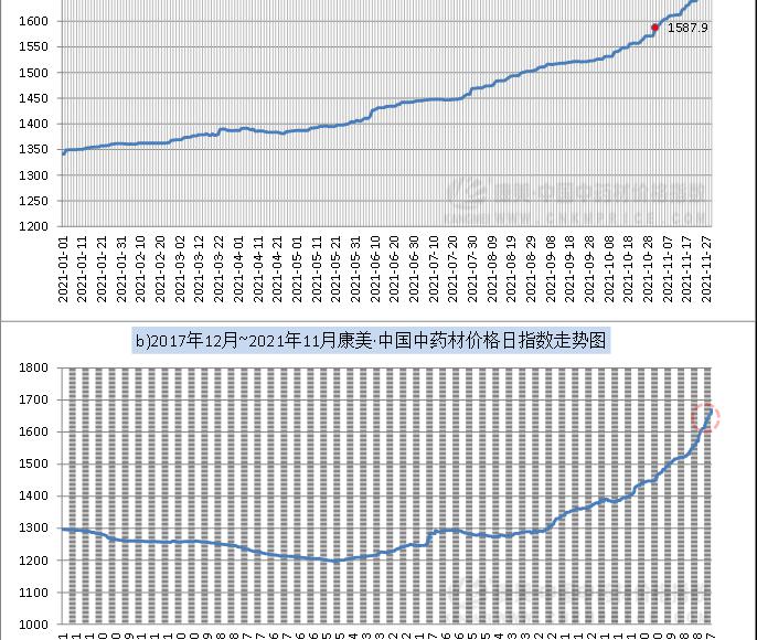 2o16年中药材价格表（11月中药材行情月报）