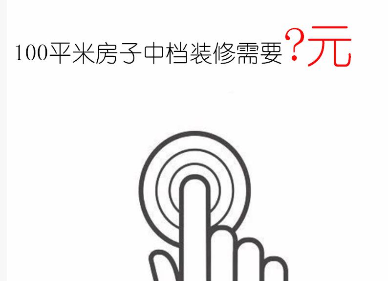 100平方集成墙要多少钱（资深设计师以三线城市100平米房子装修列举的预算清单）