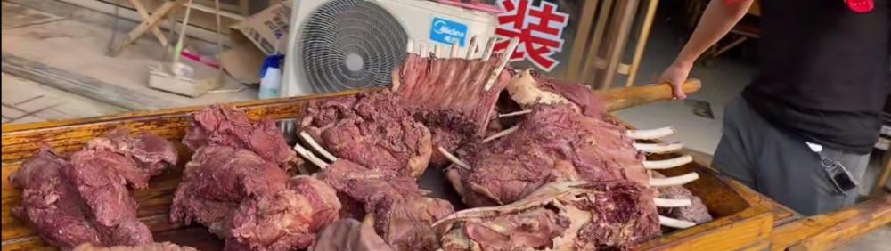 驢肉多少錢一斤（山東菏澤帥哥賣驢肉）