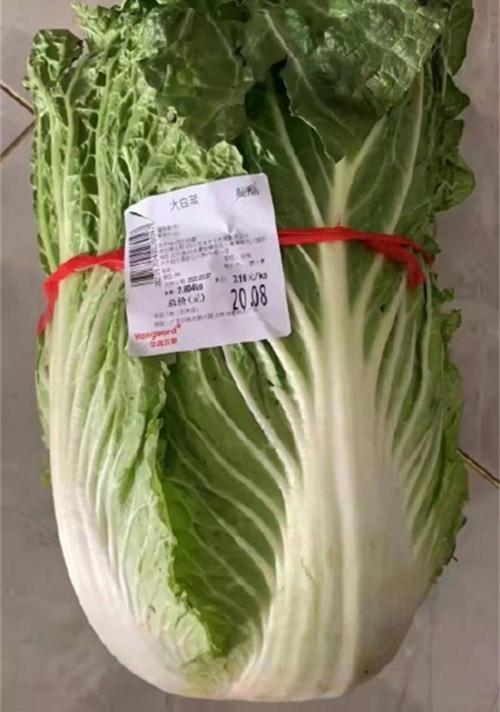 大白菜多少钱一斤（百色一超市被指卖）