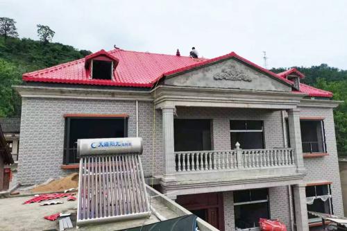100平方铺树脂瓦多少钱（农村建房都爱用树脂瓦）