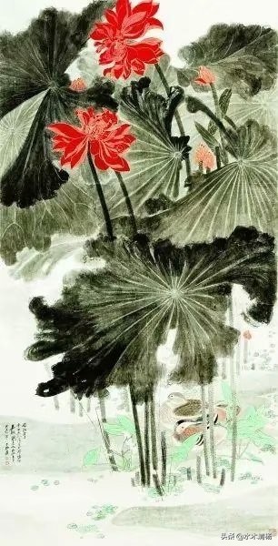 张大千墨荷图多少钱（张大千的荷花为何价值连城）