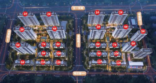 临汾楼盘最新报价（想看临汾尧都区楼盘的最新现场实景）