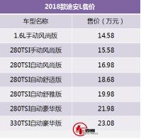 途安6座报价及图片（2018款途安L今上市售14）
