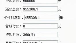 贷款30万一年利息多少钱（30年的房贷的利息几乎等于本金）