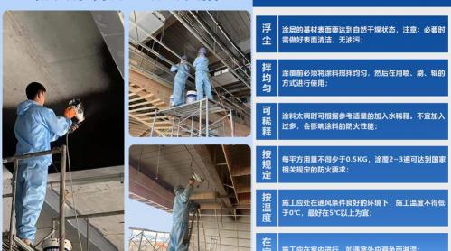 防火涂料施工报价（防火涂料施工质量检验须知了解一下）
