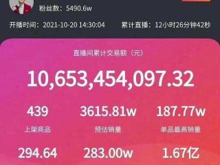 黑科技冷暖机多少钱（李佳琦一夜带货106亿）