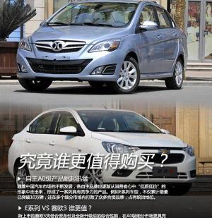 赛欧倒车镜多少钱（年末购车哪家强看E系列VS赛欧3谁更值）