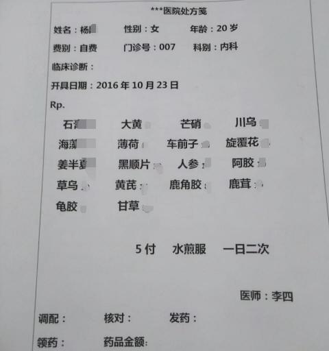 看中医一般多少钱（中医治病必须一人一方吗）