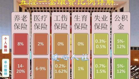 五险一金一般扣多少钱（每月扣800元交保险）