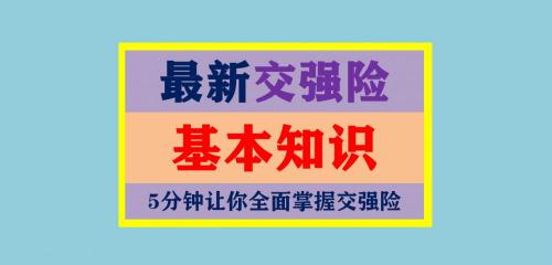 车强制保险多少钱（最新交强险知识2021）