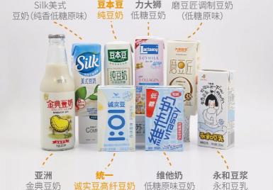 豆本豆奶多少钱一箱（6款低糖豆奶对比）