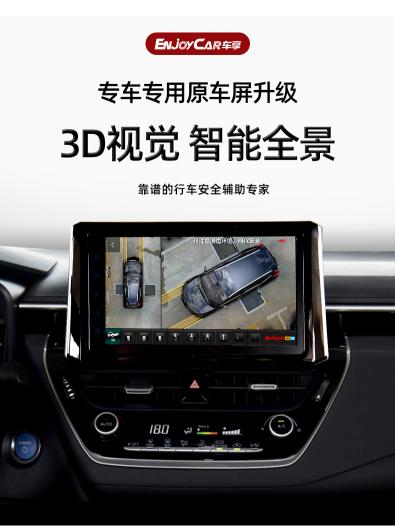 倒车显示屏影像多少钱（车享360度全景影像倒车系统行车记录仪）
