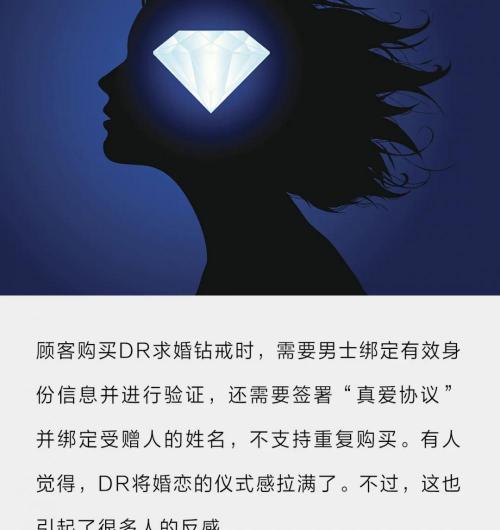一克拉dr钻戒多少钱（DR钻戒一个口号套住年轻人）