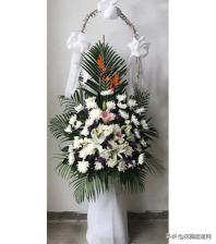 一个花圈多少钱（白事花篮）