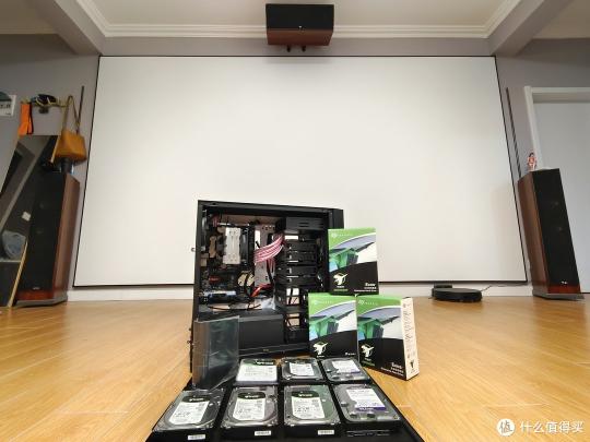 苹果电脑安装win7系统多少钱（咸鱼188元捡8盘位机箱）