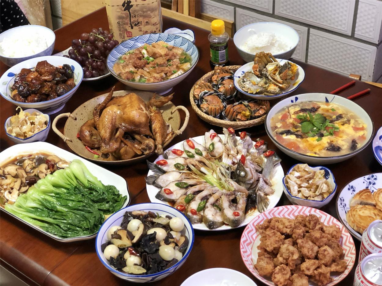 三头鲍鱼多少钱一只（中秋节家宴）