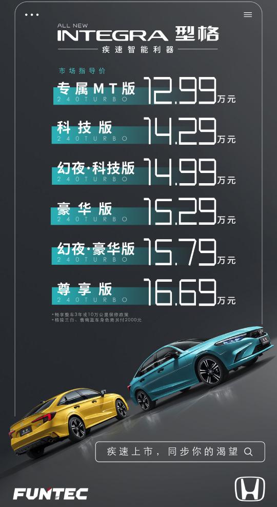 24变速自行车多少钱（本田型格上市）