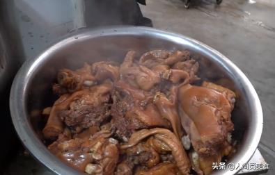 卖猪头肉一天赚多少钱（山东滕州的网红猪头肉）