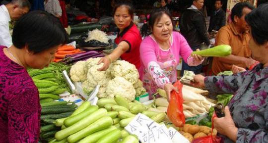 卖猪头肉一天赚多少钱（重庆大妈卖小菜）