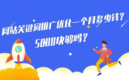 seo推广公司价格（网站关键词推广优化一个月多少钱）