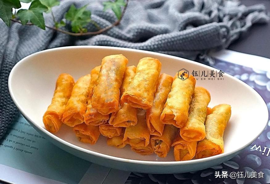 春卷成型机价格（咬春美食宅在家也能做）