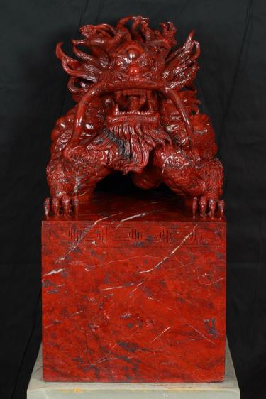 鸡血玉图片及价格表（祁连山鸡血玉）