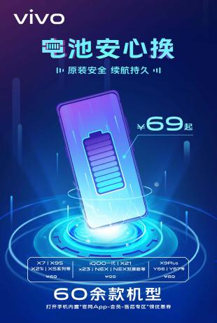vivo官網(wǎng)配件價(jià)格查詢（vivo貼心送福利）