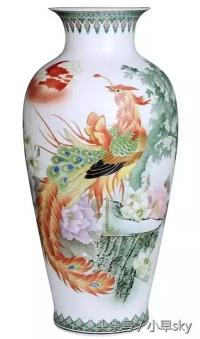 顾澄清作品价格（丹凤朝阳瓶）
