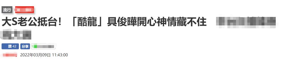 shotel价格（大S新婚老公飞抵台湾）