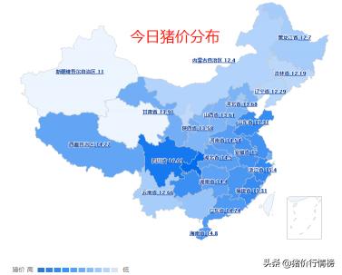 今天生猪价格行情及走势（今日猪评）