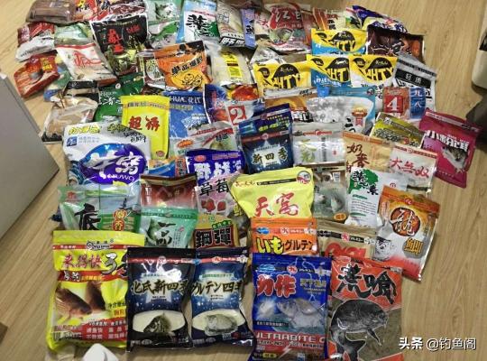 恒冠钓箱图片价格（饵料1块1袋）