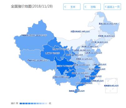 天津宝坻生猪价格（2018年11月28日生猪价格行情）