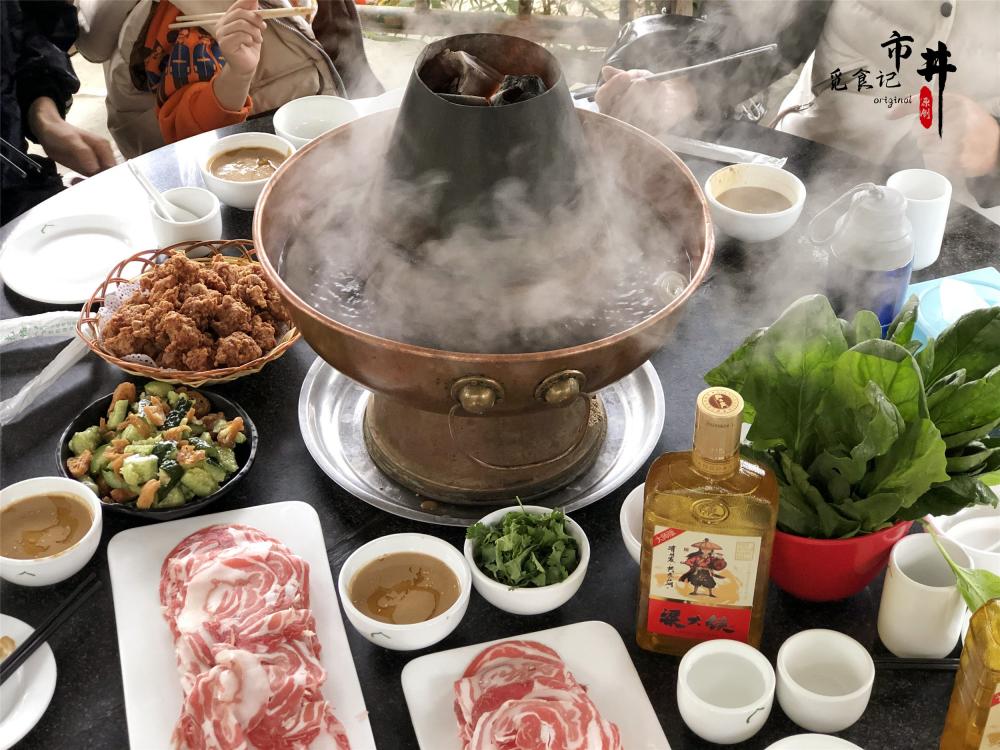 铜羊的价格（假期和家人吃老式铜火锅）