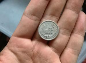 1956年2分硬币值多少钱单枚（普普通通的2分旧硬币）