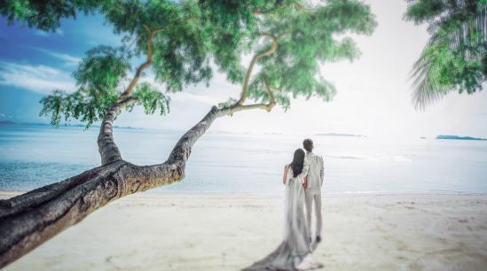 南宁悦榕庄婚礼价格（浪漫的海岛婚礼）