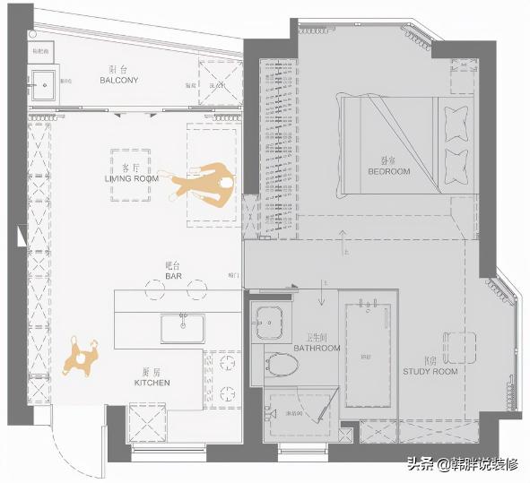 一室一厅一厨一卫价格（在香港买40）