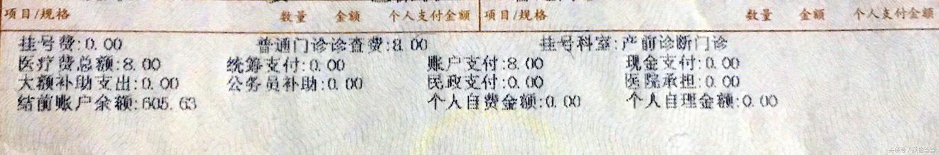 唐氏检查需要多少钱（宝爸陪孕日记）
