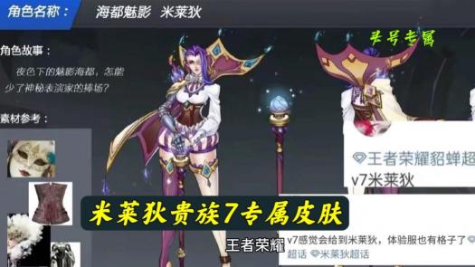 王者荣耀4级贵族多少钱（贵族7皮肤美哭）