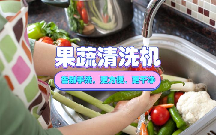 清洗机多少钱一台（家家都该配备的果蔬清洗机）