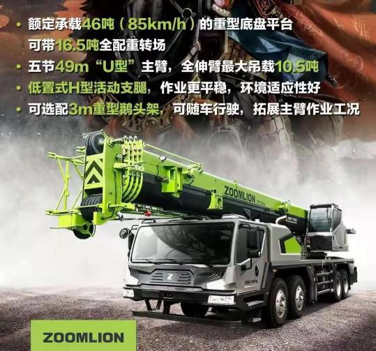 70吨吊车多少钱一台（中联吊车上新啦）